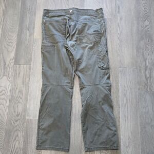 Kuhl Revolvr Uberkuhl Stretch Pants Mens 36x32 Olive Green Hiking
